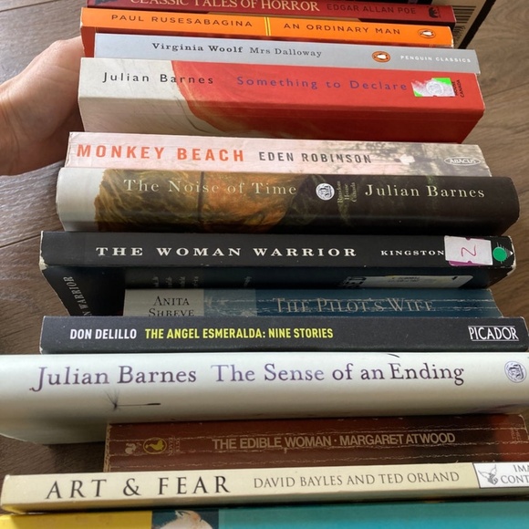 17 Paperback Books | Modern Vintage | Woolf, Updike, Delillo, Poe, Barnes, Ozeki - Picture 4 of 7